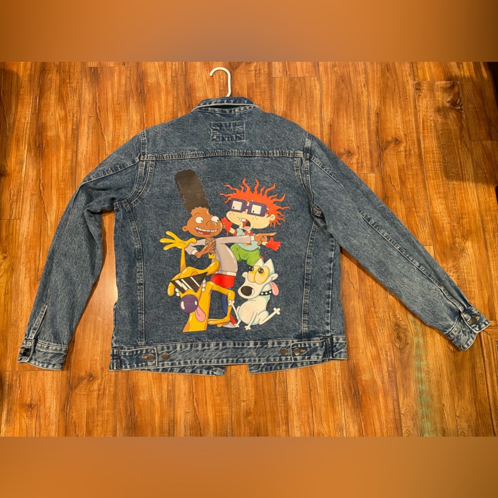 Members Only Nickelodeon Jean jacket!